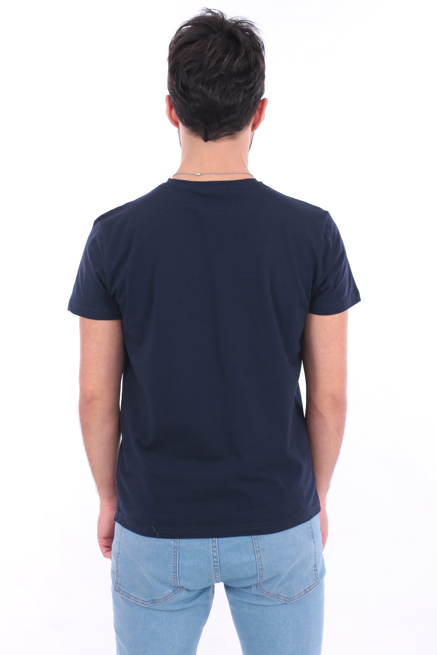 Lacivert Slimfit Tshirt