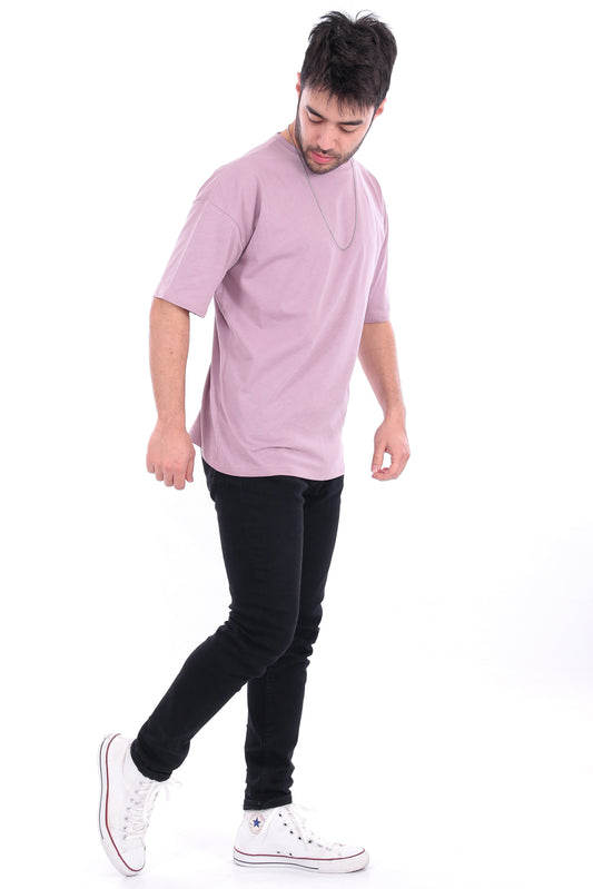 Lila Regular Kalıp Tshirt