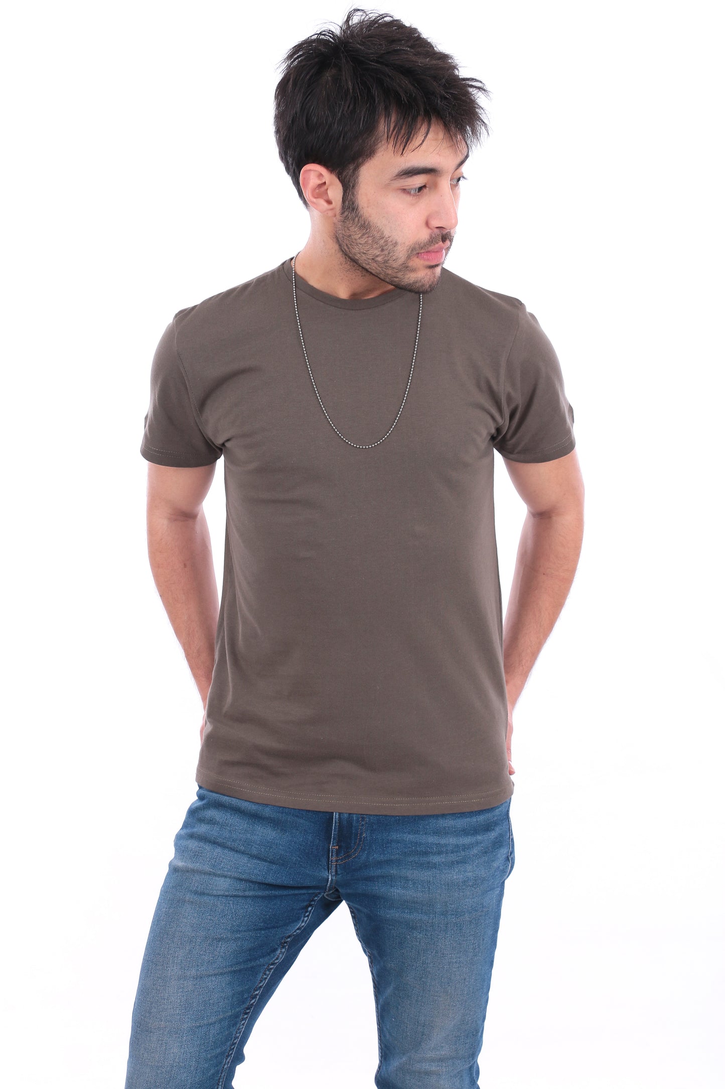 Haki Slimfit Tshirt