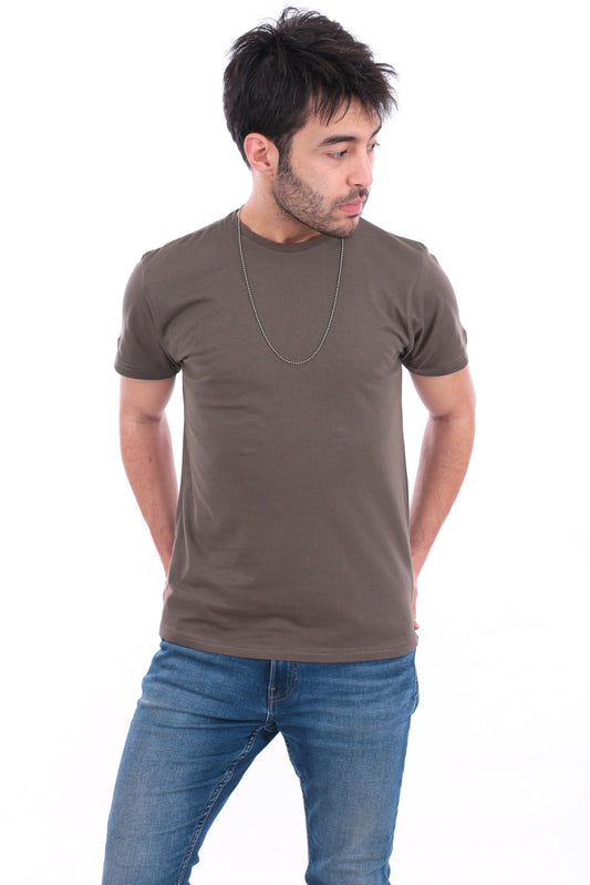 Haki Slimfit Tshirt