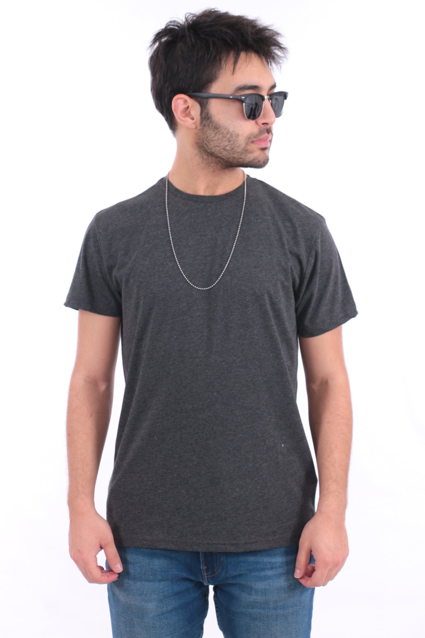 Antrasit Slimfit Tshirt