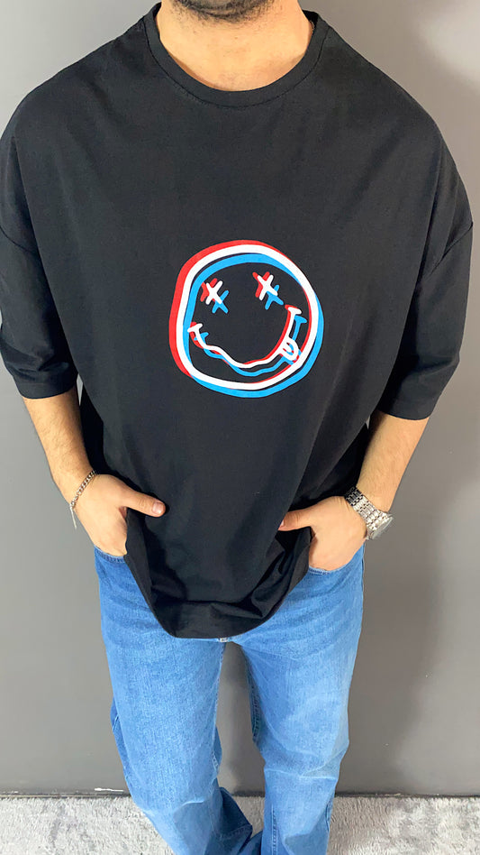 Baskılı Oversize Tshirt