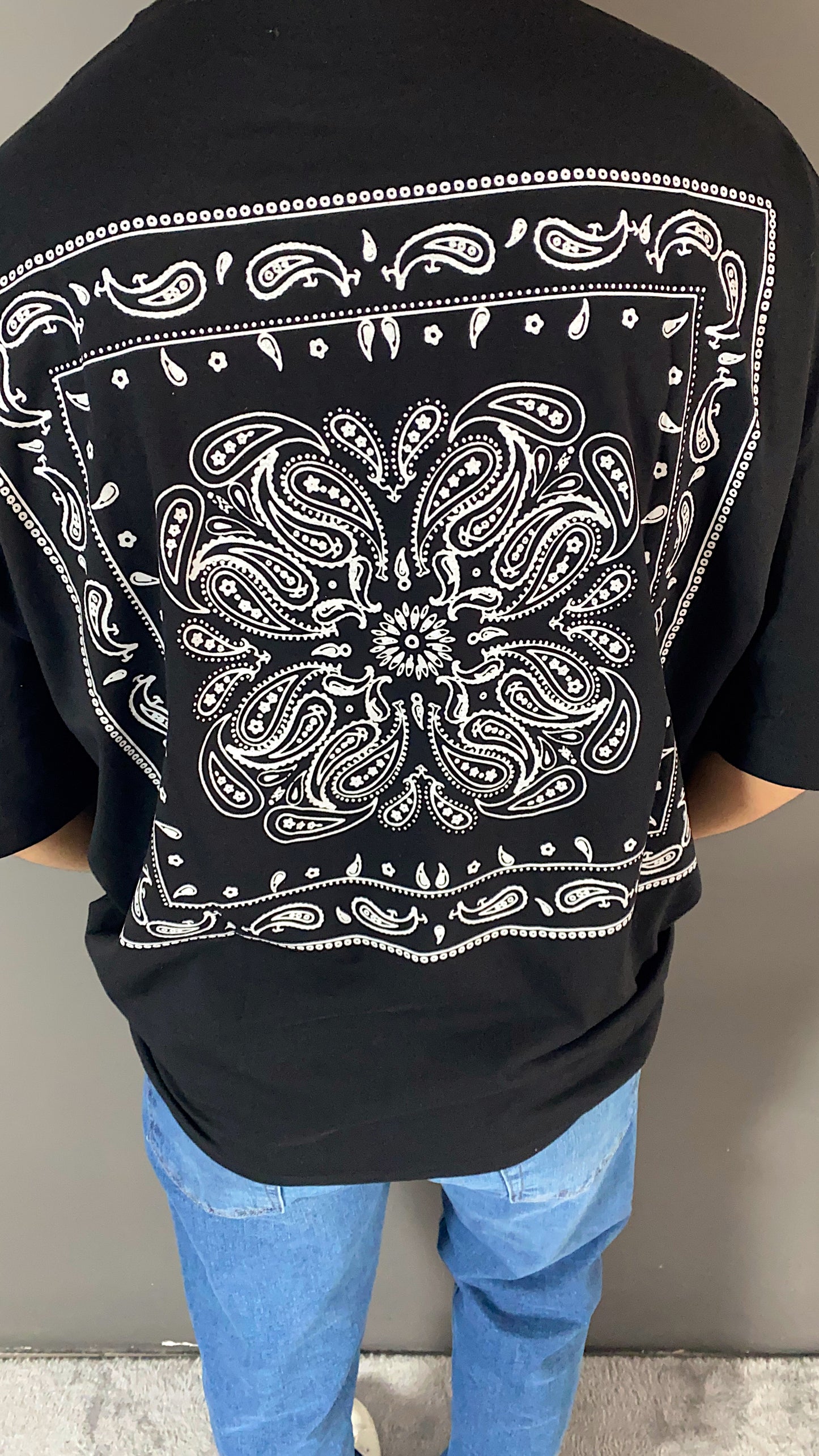 Baskılı Oversize Tshirt