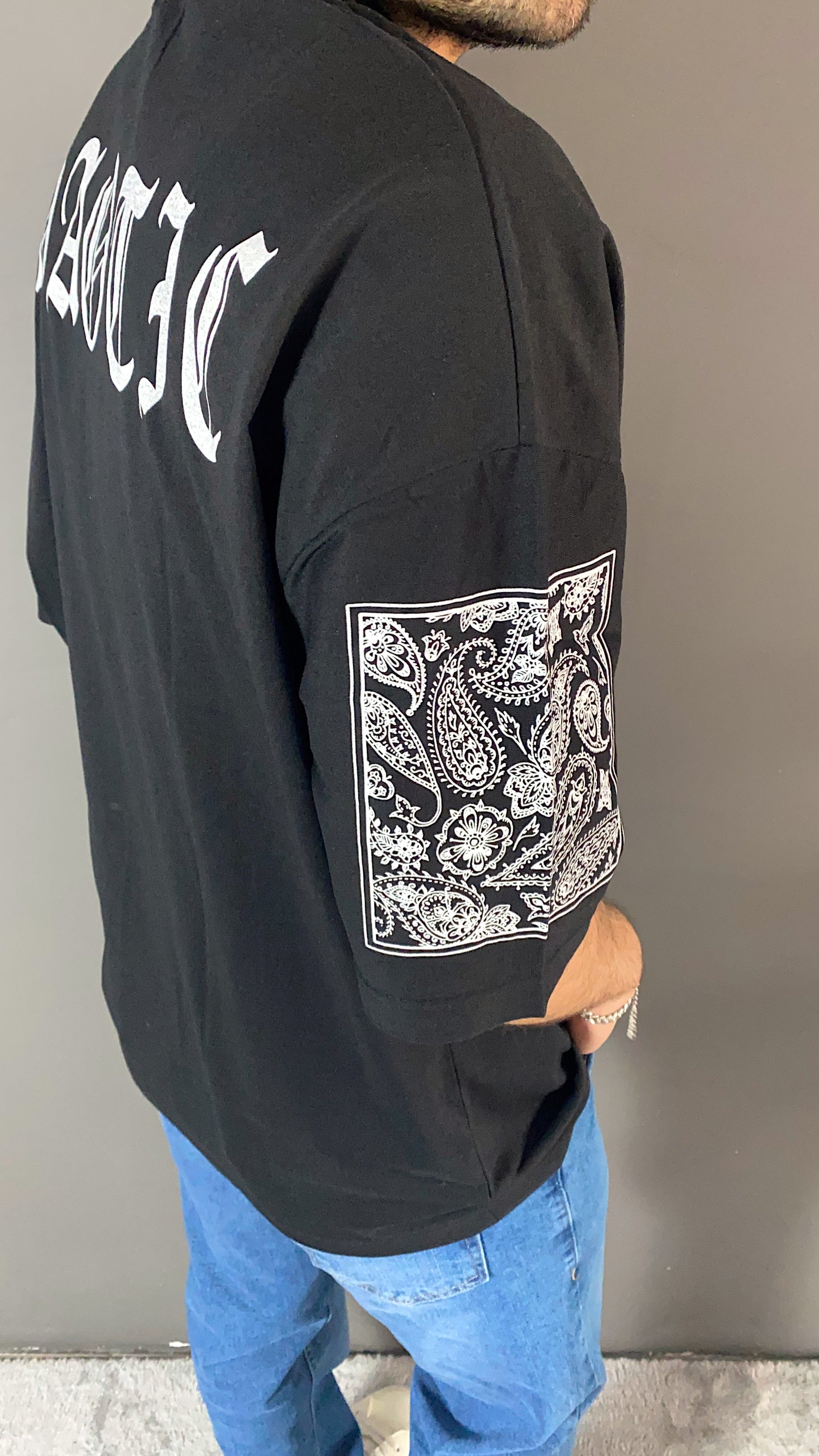 Baskılı Oversize Tshirt